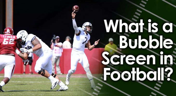 What is a Bubble Screen in Football