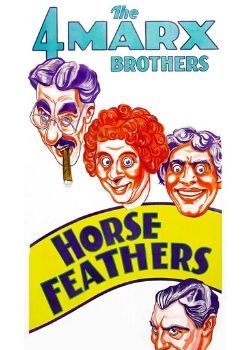 Horse Feathers (1932) Movie Poster