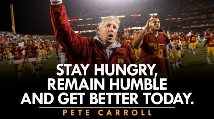 pete carroll football quote